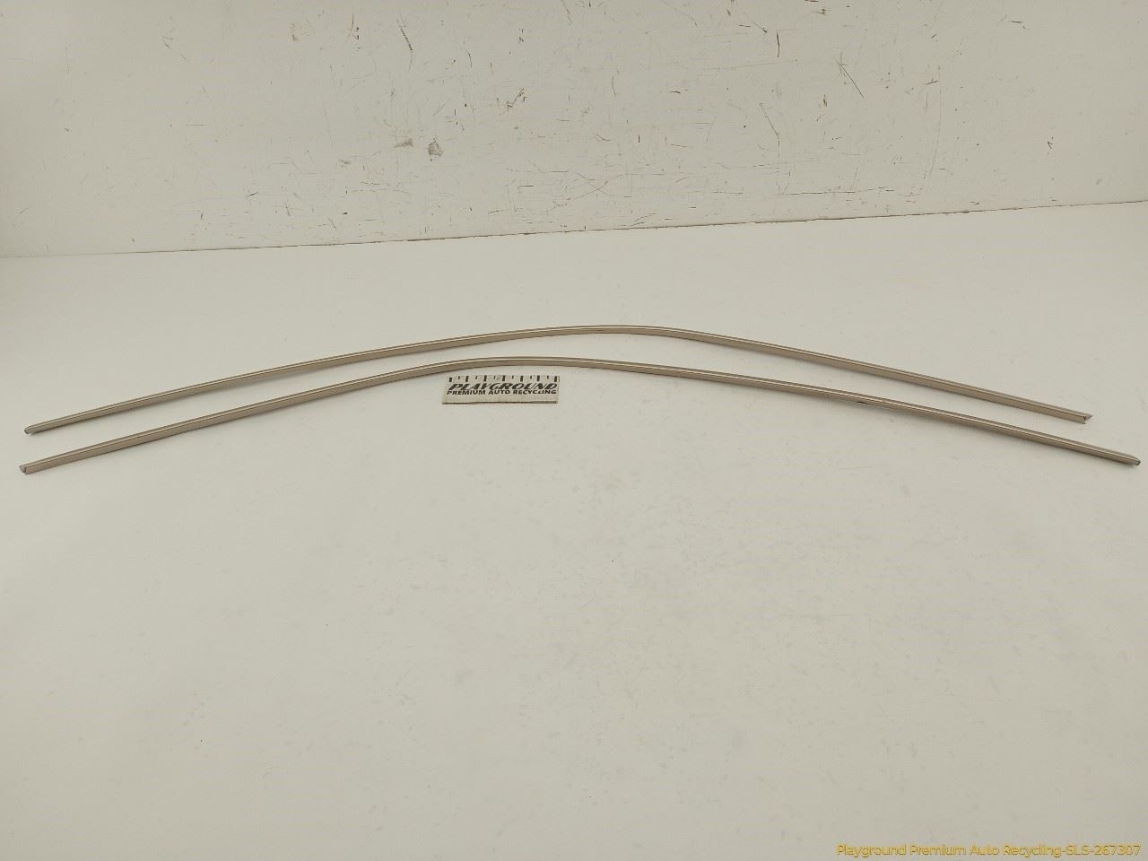 Porsche 944 Pair Of Roof Edge Rain Gutter Molding Strip Fits 1985-1989 85 86 87