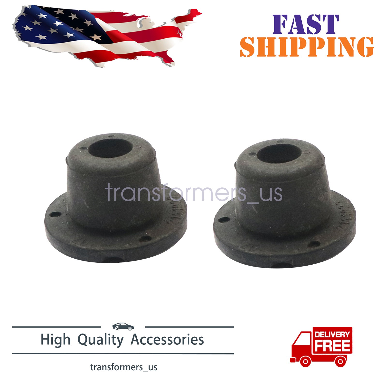 Pair Radiator Mount Bushing Lower For 2004-2008 Chevrolet Malibu Impala 926-280
