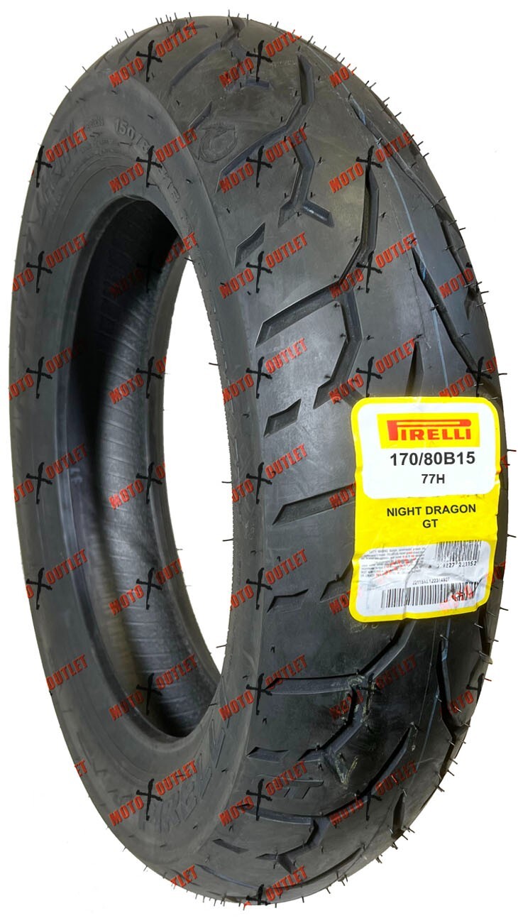 Pirelli Night Dragon GT 170/80B15 Tire Rear Motorcycle 170 80 15 Back 2592500
