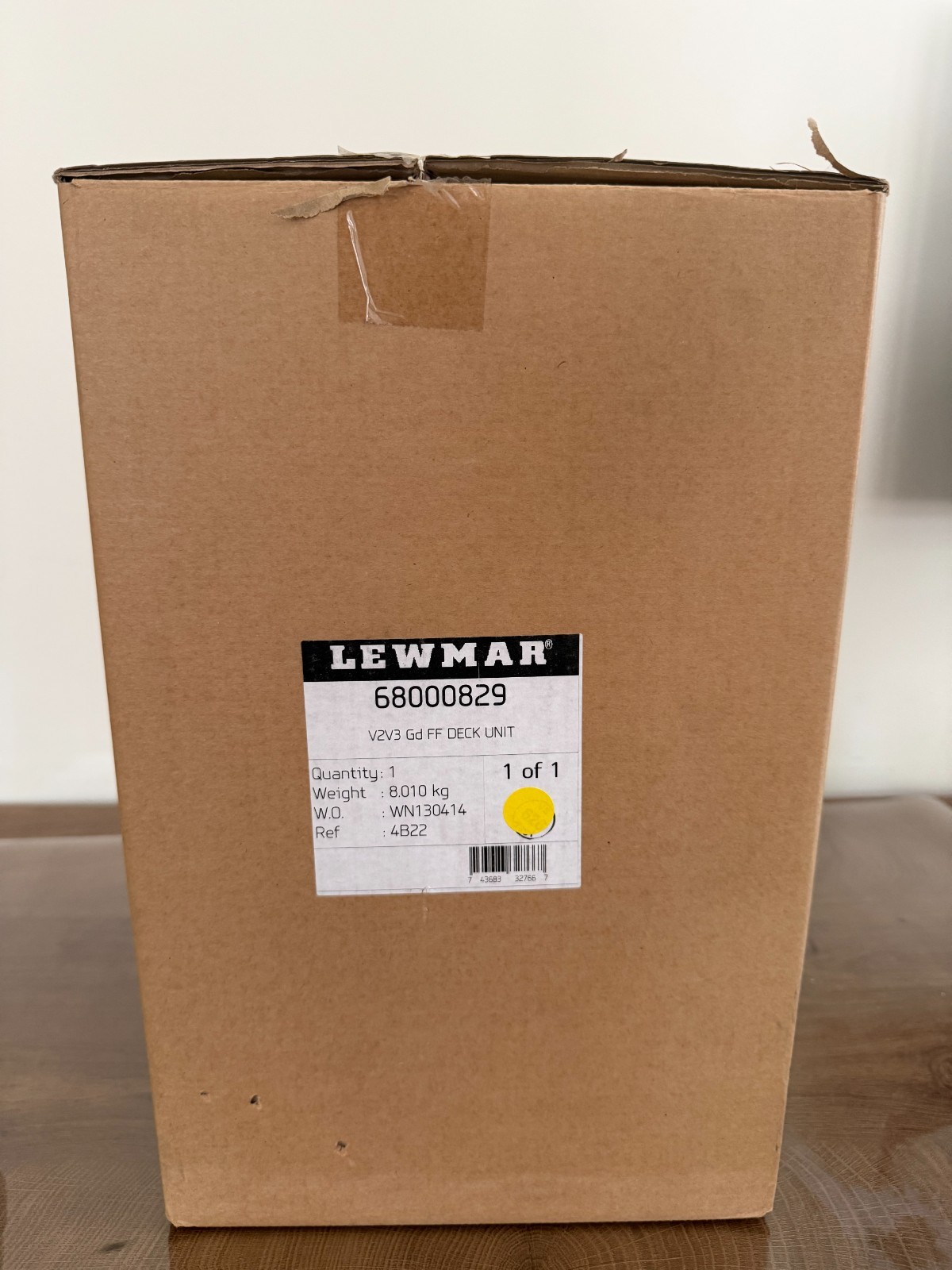 LEWMAR V2V3 GG Deck Unit 68000829. Brand New, In Box.