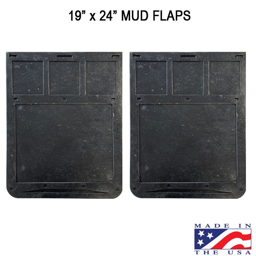 2 Rubber Truck Mud Flaps 19