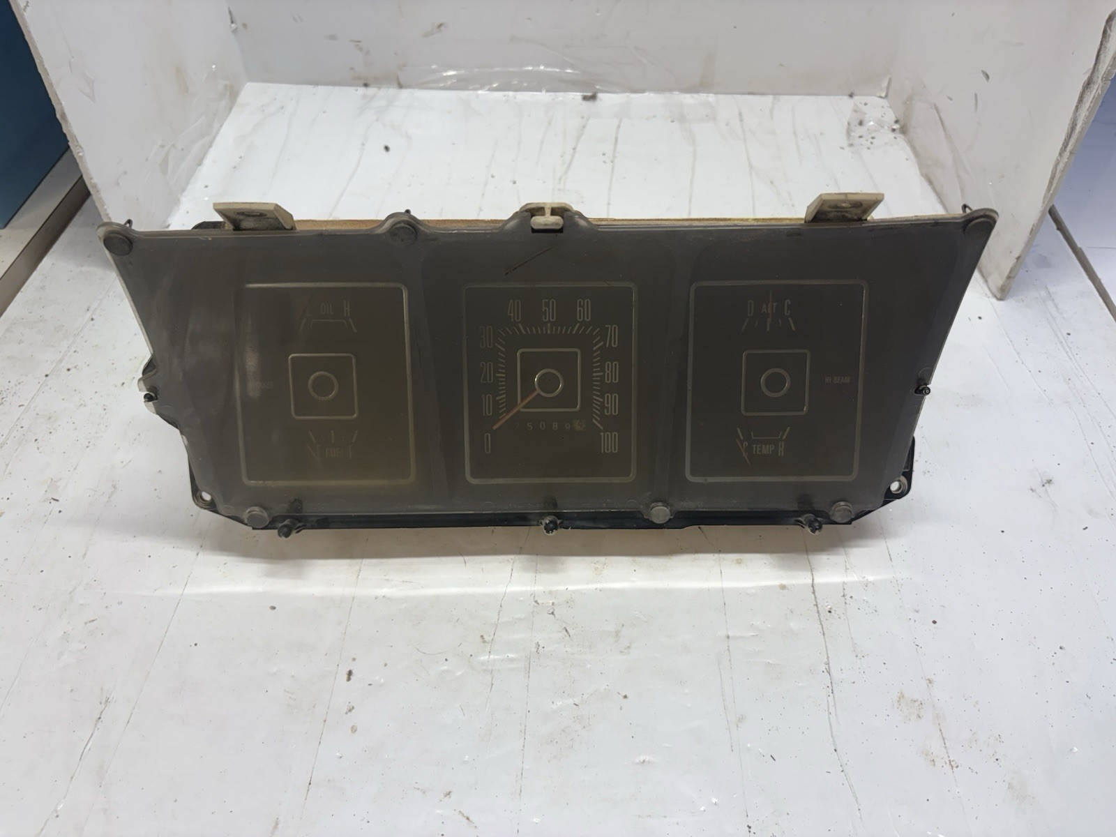 Vintage 1973-1979 Ford F150 Bronco Instrument Gauge Cluster OEM. D3TF-10848