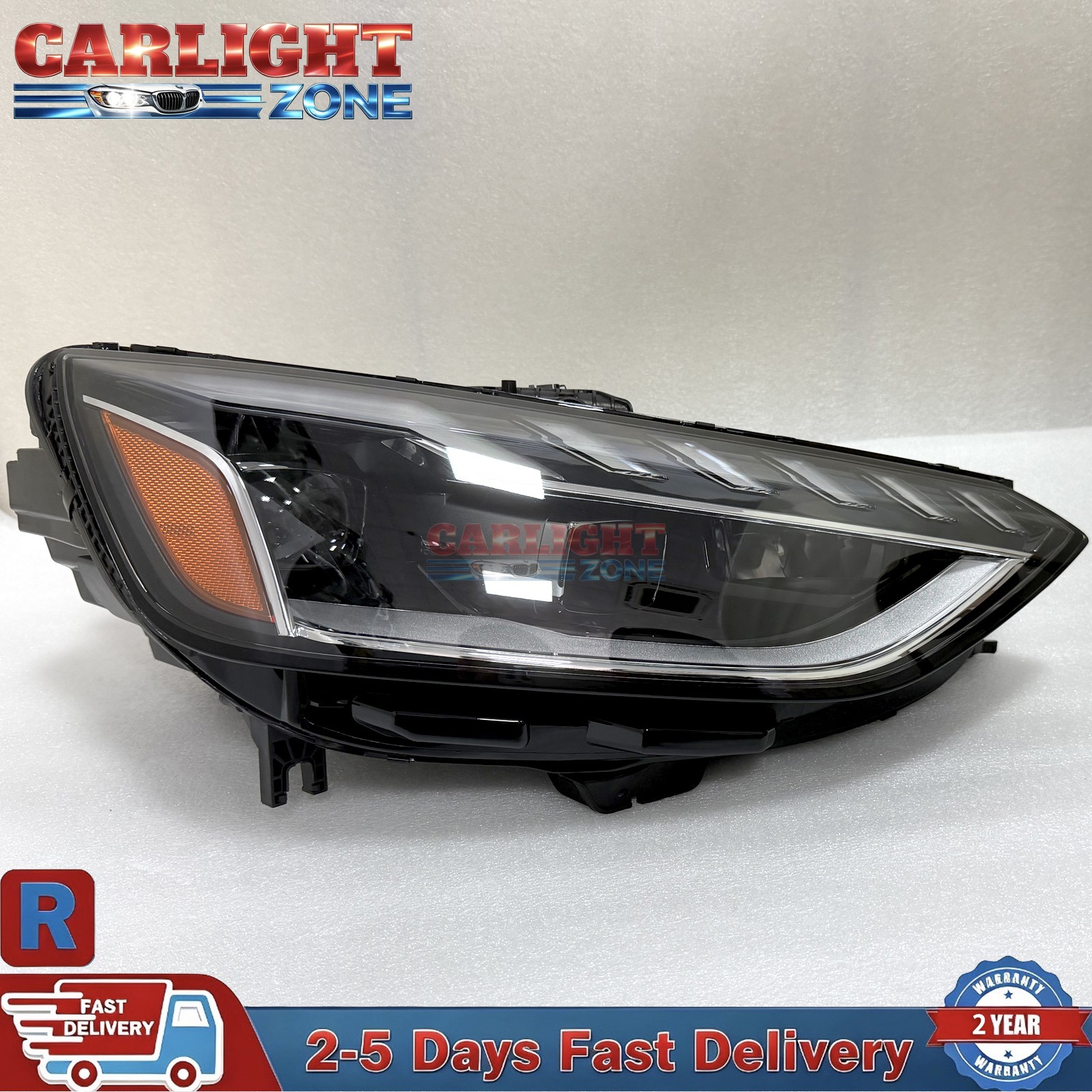 2020-2026 Audi A4 S4 Right RH Passenger Side LED Headlight OEM 8W0941034F