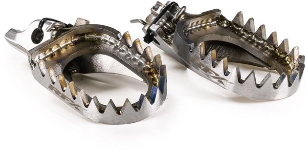 RFX Factory Titanium Footpegs #FXFR 60100 GPTI Triumph TF 250-X/TF 450-RC