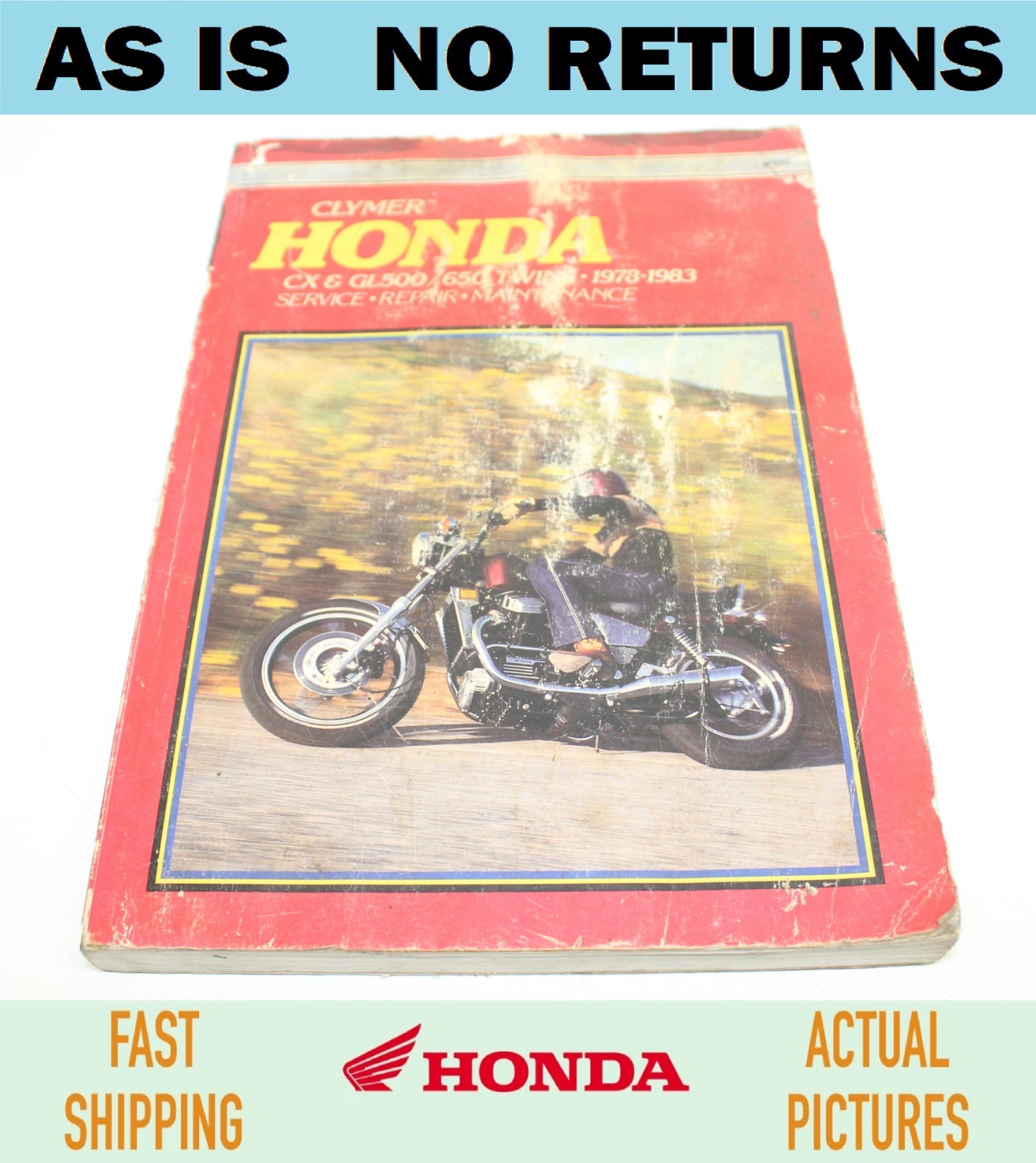 1978 - 1983 HONDA CX GL 500/650 TWINS CLYMER SERVICE REPAIR MANUAL