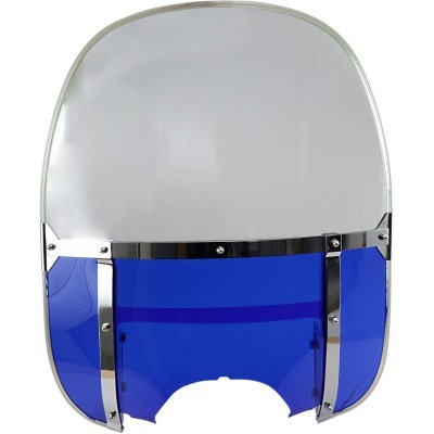 Drag Specialties Windshield Blue for 1960-1965 Harley FLH and FL DS-710318 Drag Specialties Windshield Blue for 1960-1965 Harley FLH and FL DS-710318