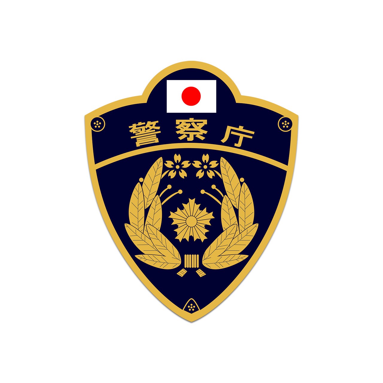 NPA National Police Agency Japan Sticker Decal
