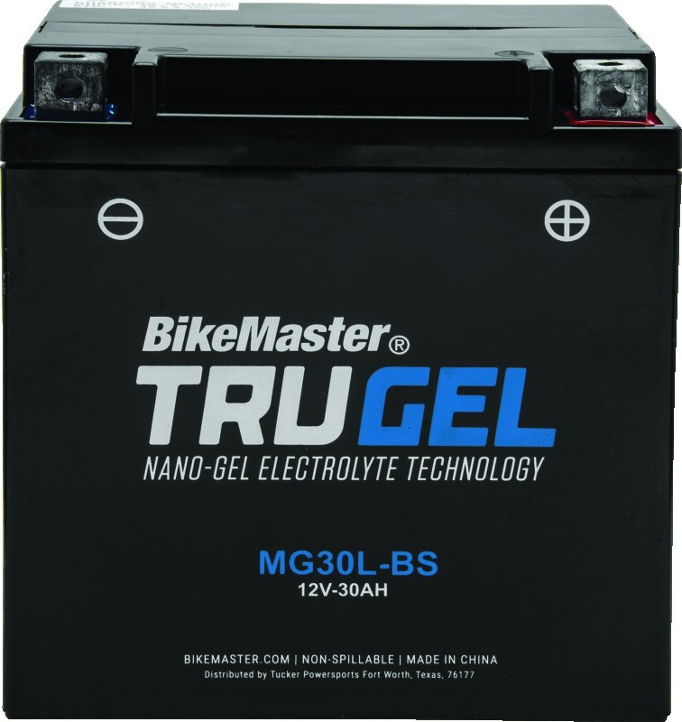 BikeMaster Battery TruGel MG30L-BS 168x127x177mm 360 CCA 780528