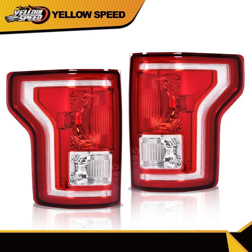 2Pc Tail Lights Set Fit For 2015-2017 Ford F-150 Left and Right Tail Lamps