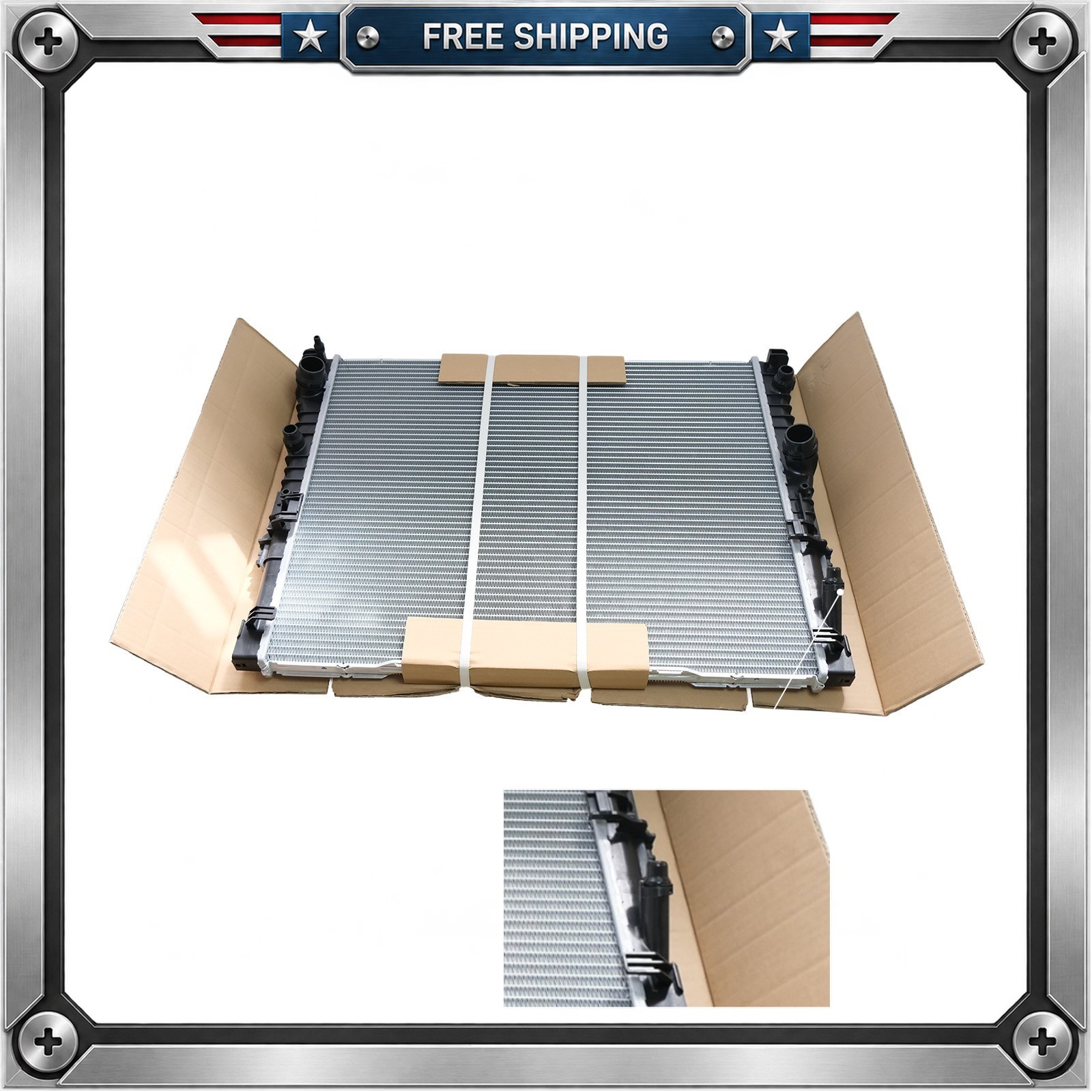 NEW 17118576997 17118650745 Aluminum Radiator for BMW 520i 530i 540i 640i 740i