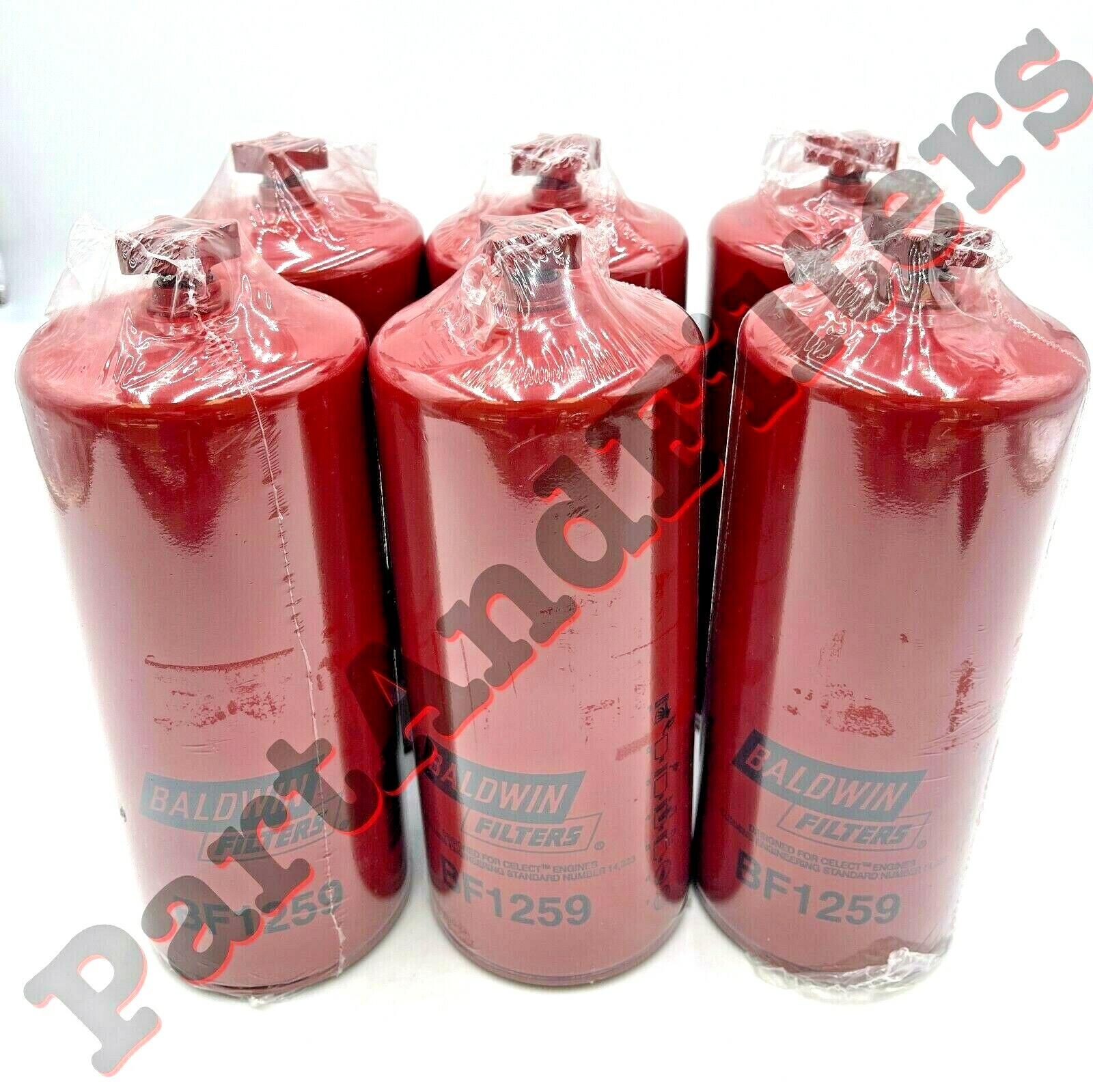Baldwin Filters BF1259 Fuel/Water Separator Spin-on with Drain (6 Pack)