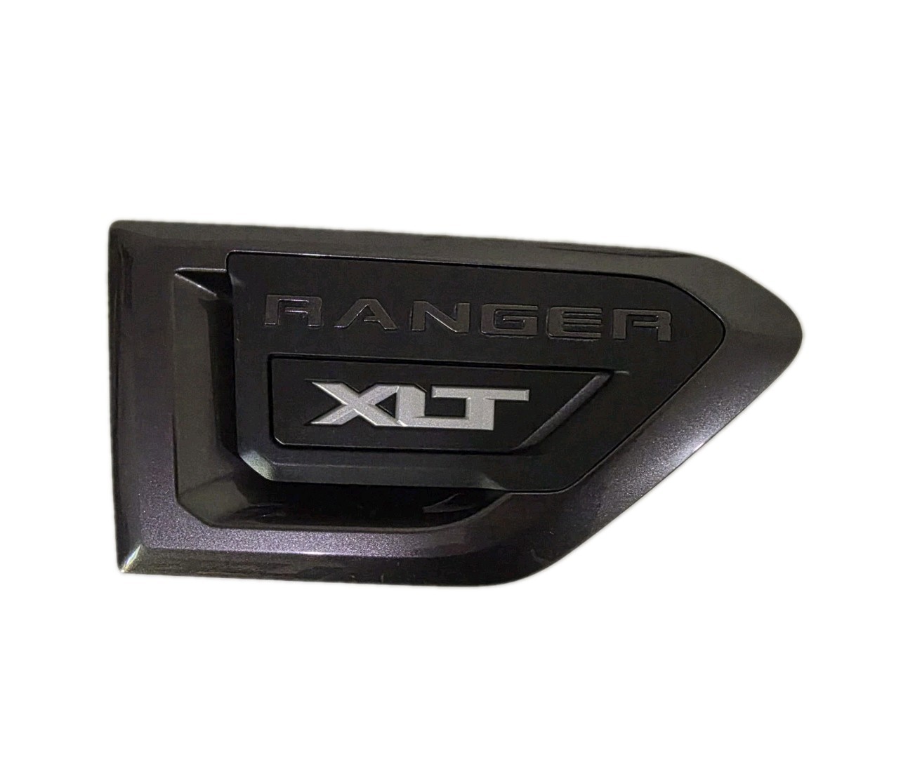2019 - 2023 Ford Ranger XLT RH Fender Vent Emblem Magnetic Gray OEM '20 '21 '22