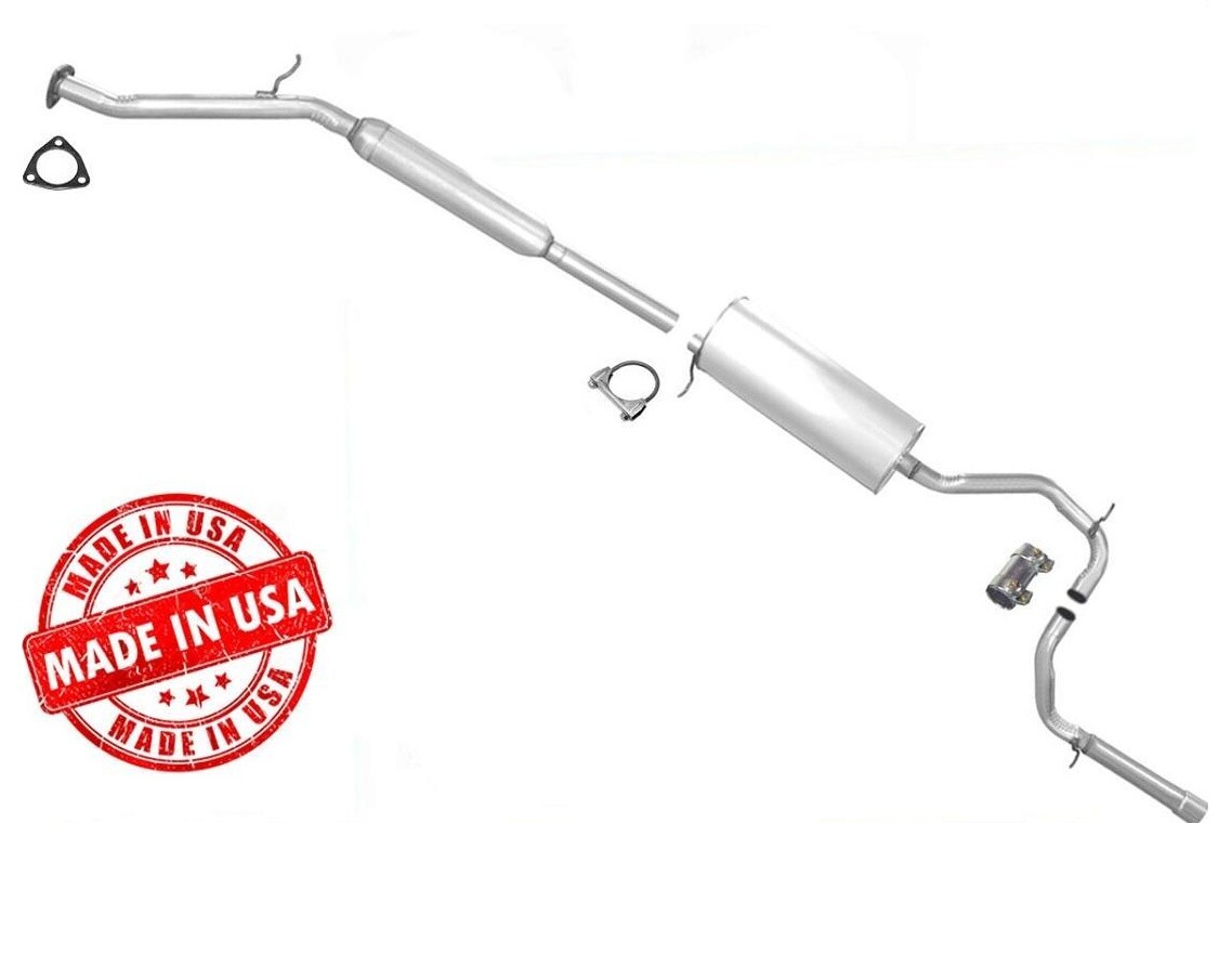 For 1999- 2004 Honda Odyssey Middle & Rear Pipe Exhaust MufflerSystem