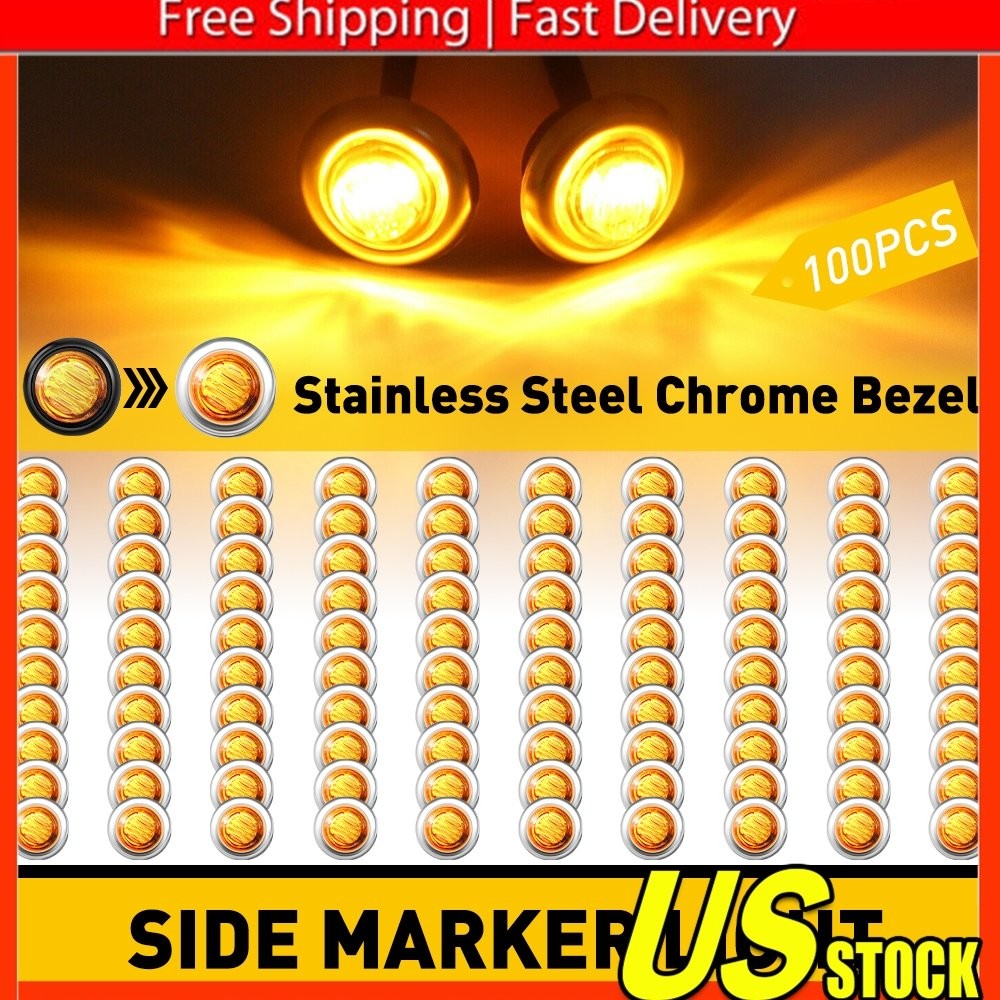 20/40/100PCS LED Marker Lights 3/4 20/40/100PCS LED Marker Lights 3/4