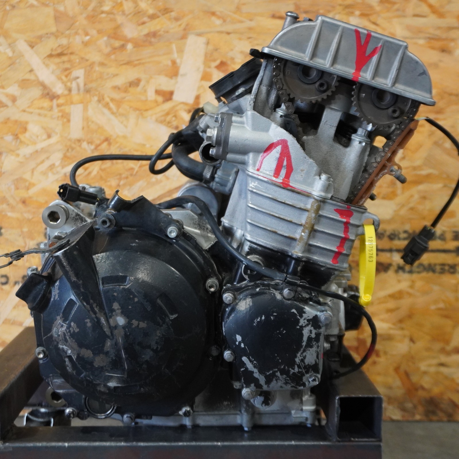 2005 2006 KAWASAKI NINJA ZX6R 636 ENGINE MOTOR GOOD INTERNALS CHECK PICS