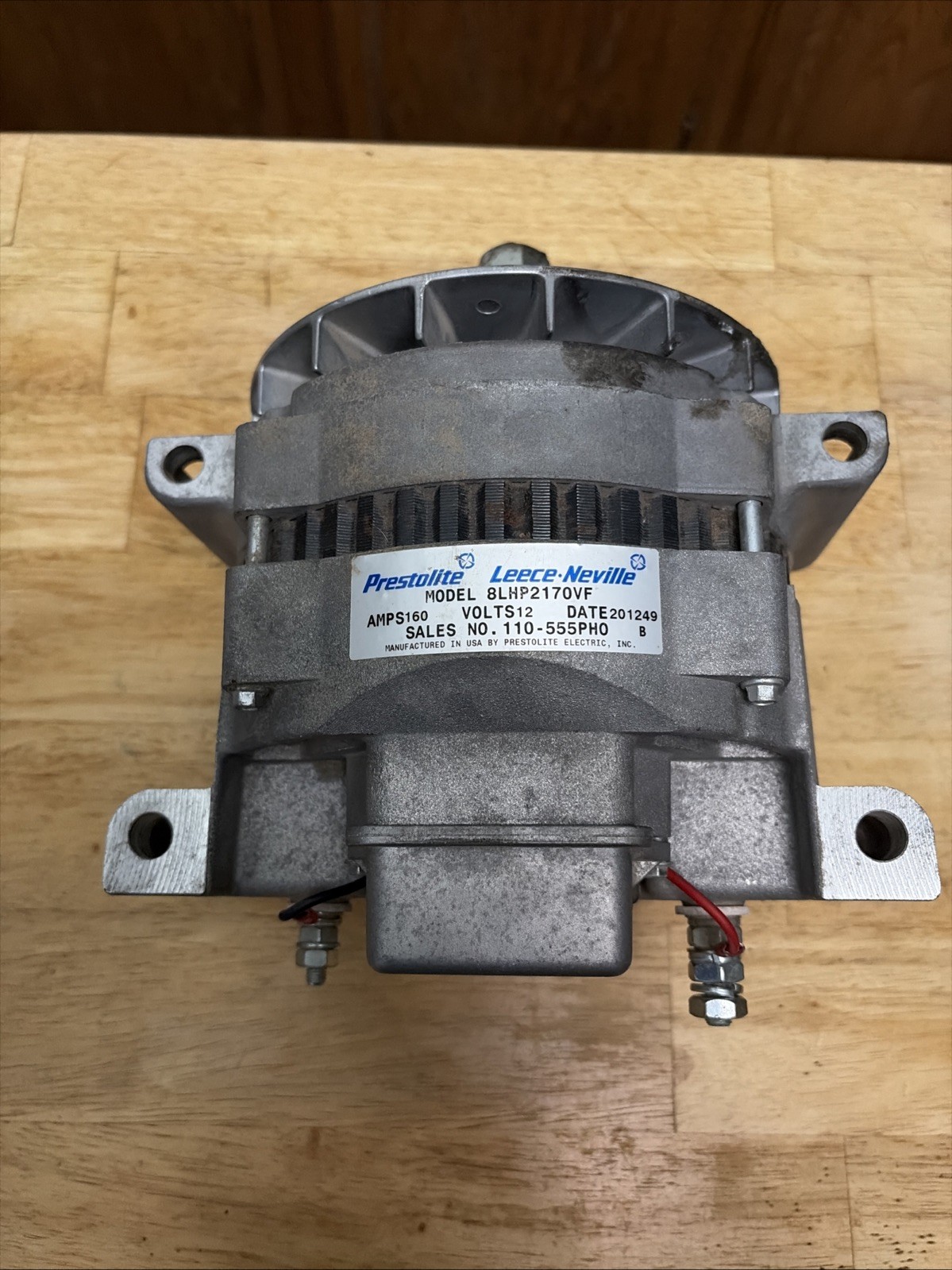 Prestolite Leece-Neville 8LHP2170VF Alternator 12V 160 Amp NOS New Old Stock