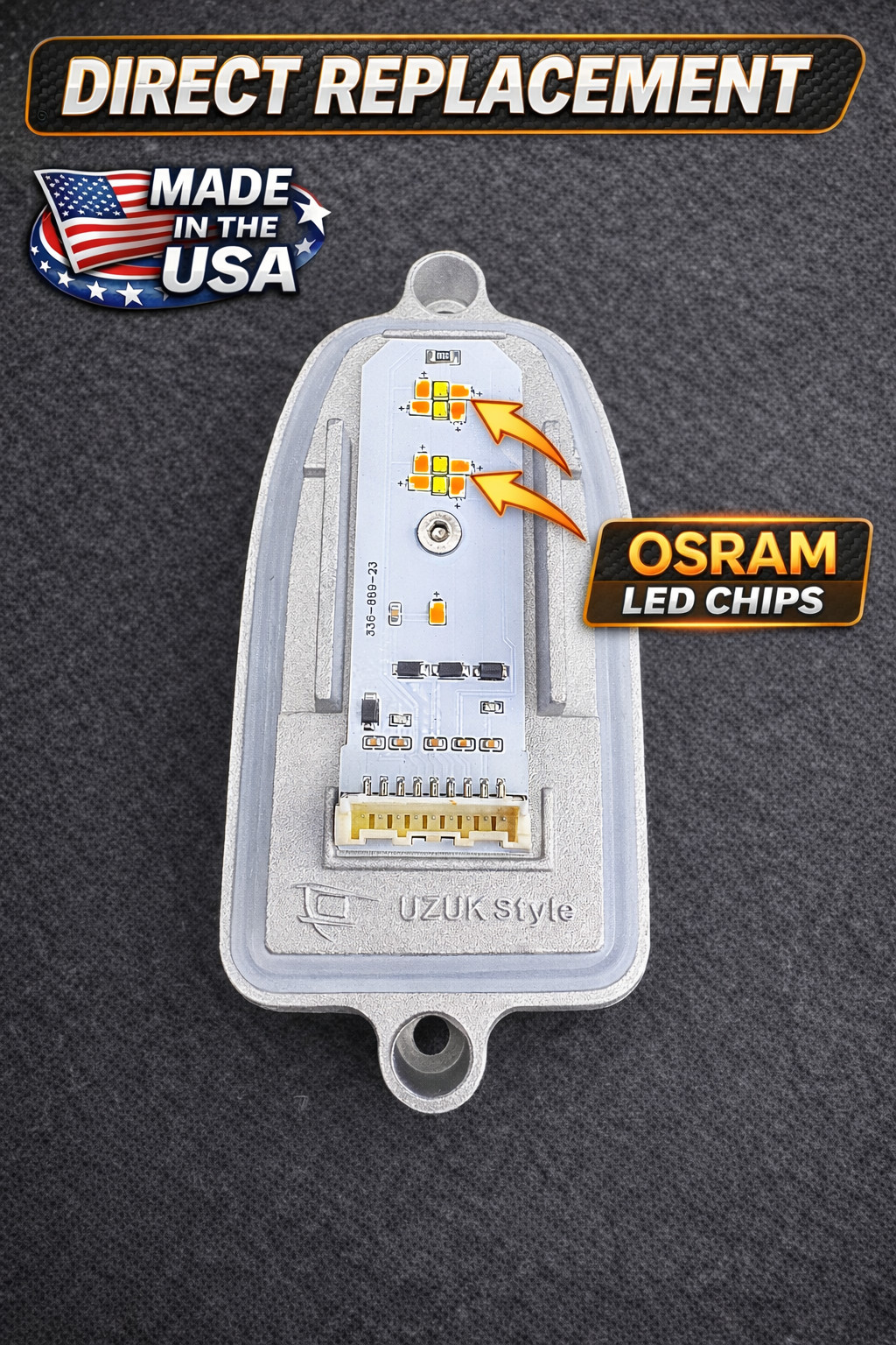 2018+ Freightliner Cascadia Headlight Turn Signal Module 66-01405-030-UZUK STYLE