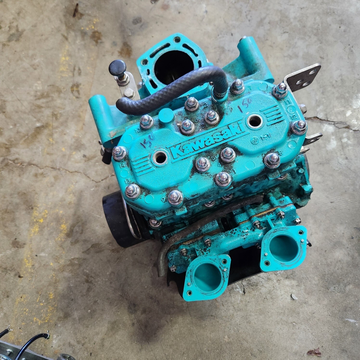 1992-1999 Kawasaki Big Pin 750 750sx 750ss 750st Ss St Xi Zxi Sts Motor Engine