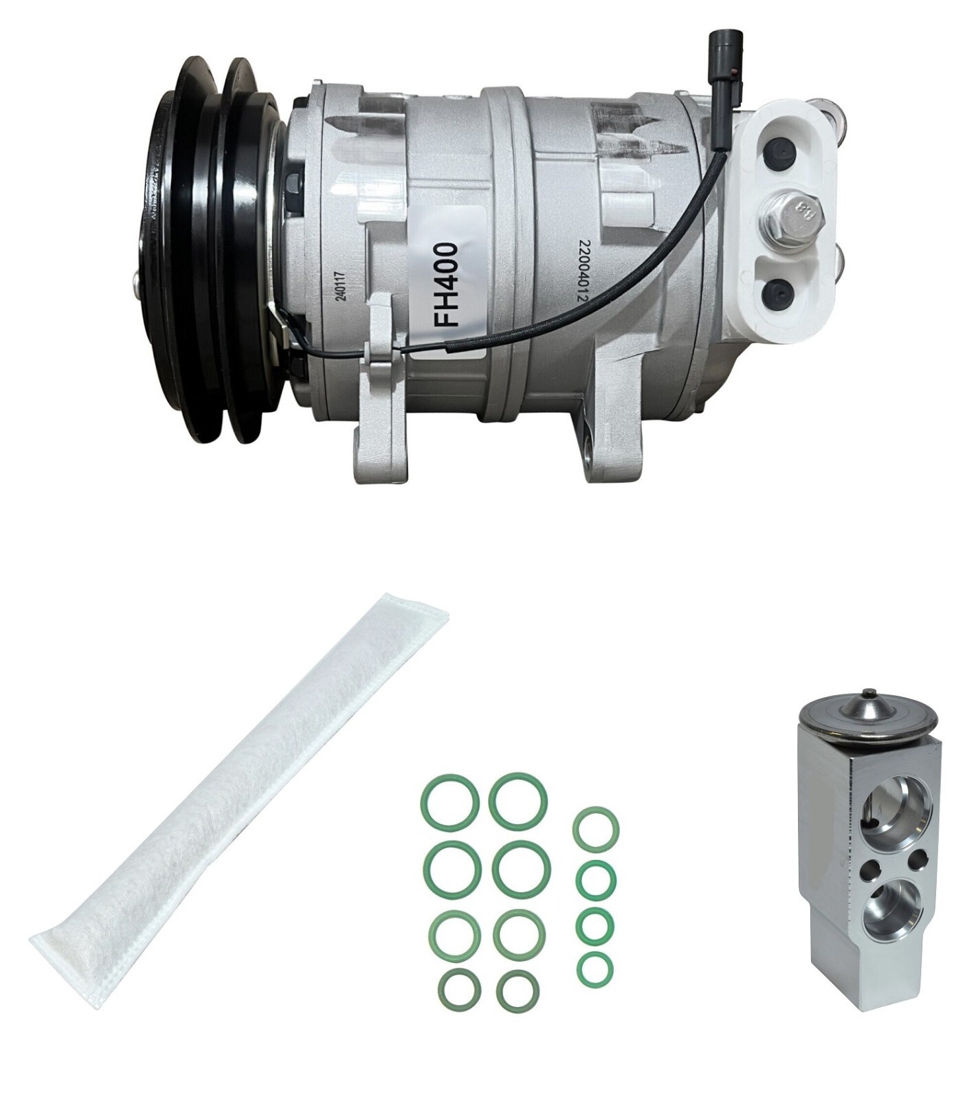 BRAND NEW RYC AC Compressor Kit FH400 Fits Chevrolet W4500 Tiltmaster 5.2L 2009