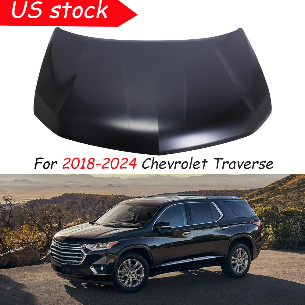For 2018 2019 2020 2021 2022 2023 Chevrolet Chevy Traverse Hood aluminum NEW