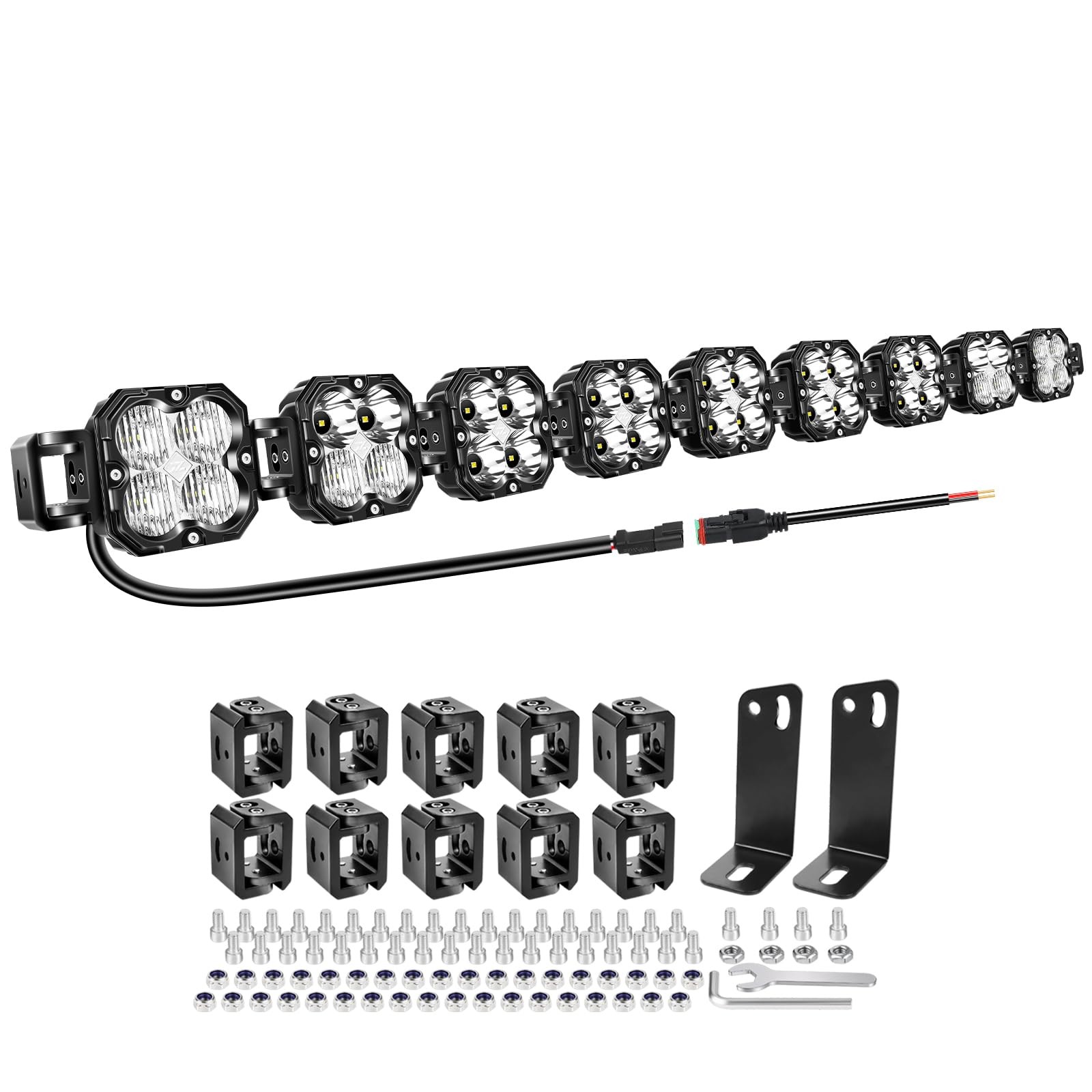 Willpower 58 inch 270W Straight Curved Adjustable & Linkable LED Light Bar