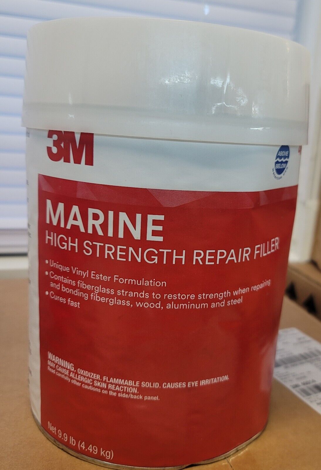 New Sealed  Marine High Strength Repair Filler 3M Marine 46014 Gallon msrp $199