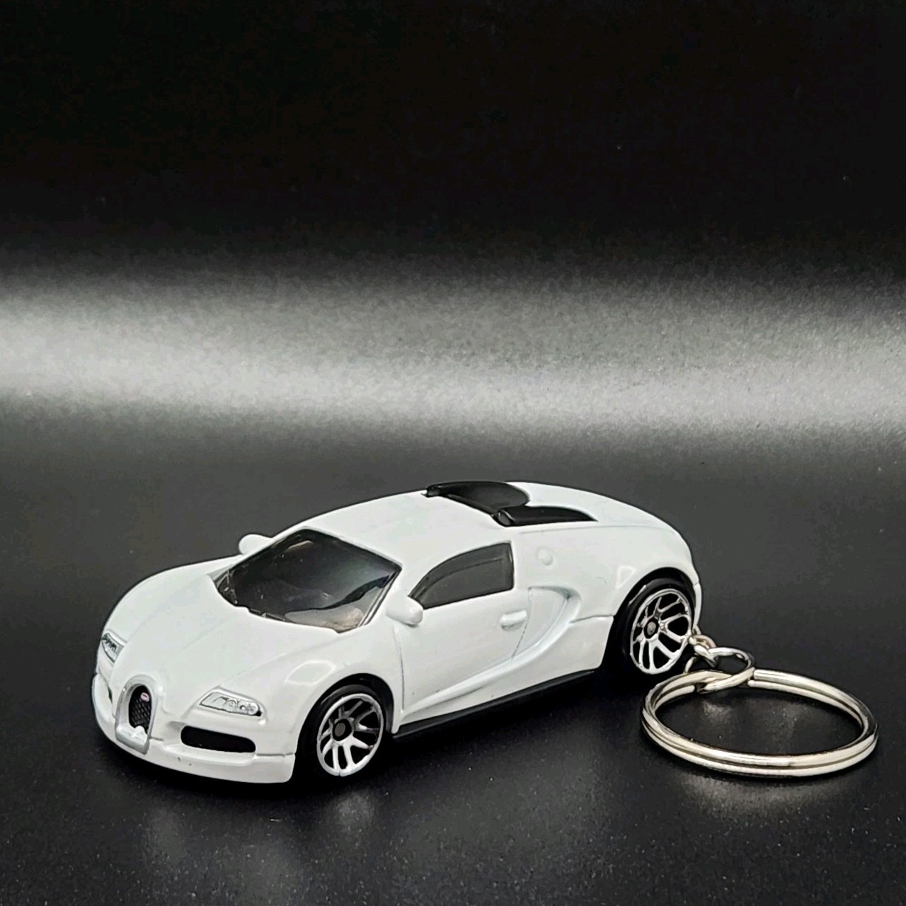 2005-2011 Bugatti Veyron White Custom 1/64 Scale Diecast Model 🎁 GREAT GIFT 🎁