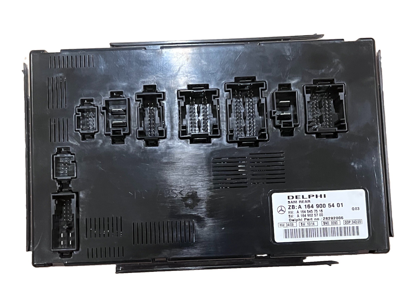 06-12 MERCEDES X164 GL450 ML550 REAR SAM SIGNAL ACQUISITION CONTROL MODULE UNIT