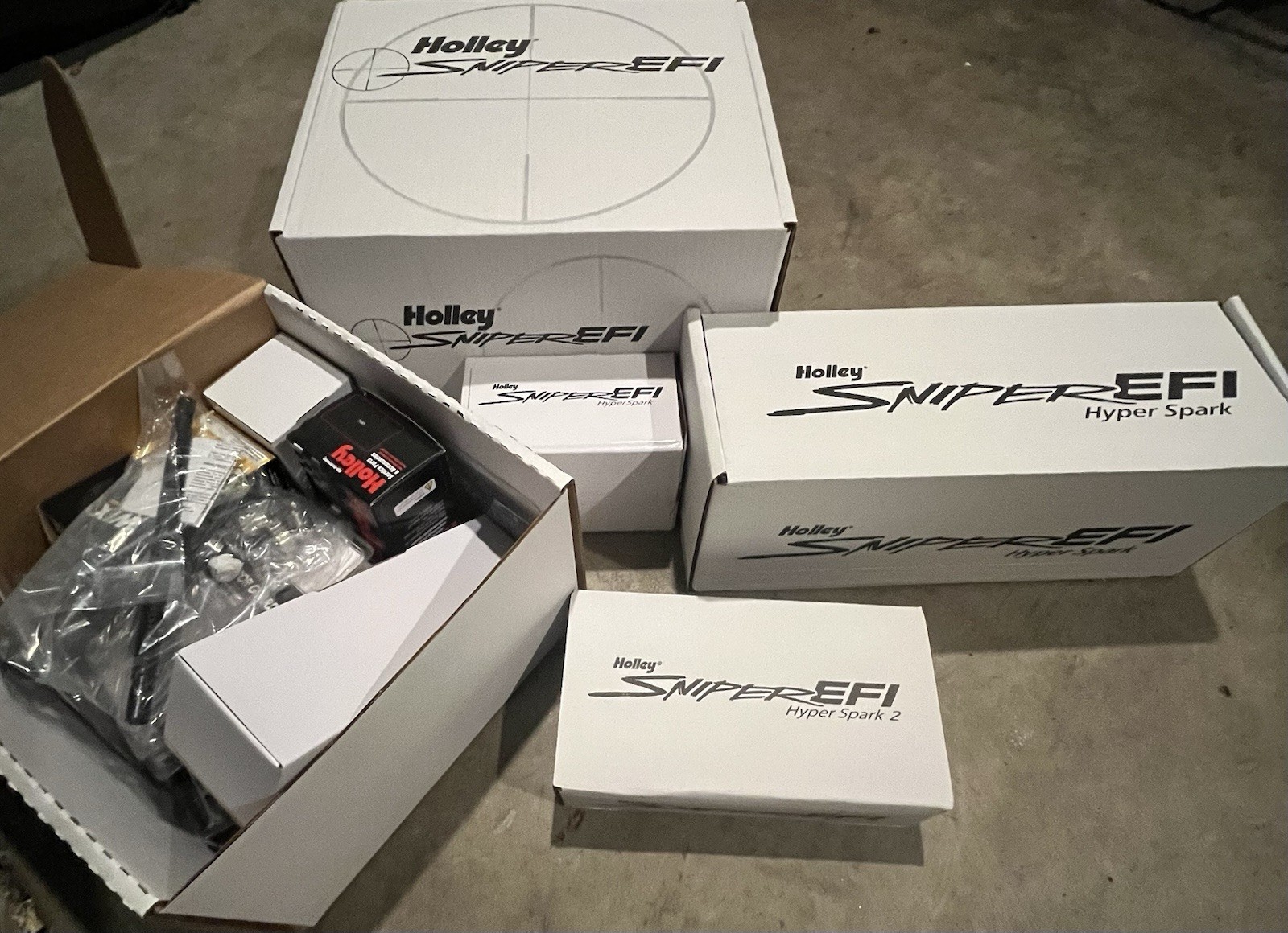 Holley Sniper 2 EFI Hyperspark Ignition System Master Kit For Small/big Chevy Holley Sniper 2 EFI Hyperspark Ignition System Master Kit For Small/big Chevy