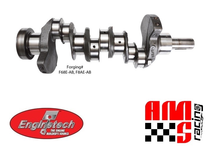Reman Crankshaft w/ Bearings for 1996-2000 Ford 3.8L 232 Car Truck