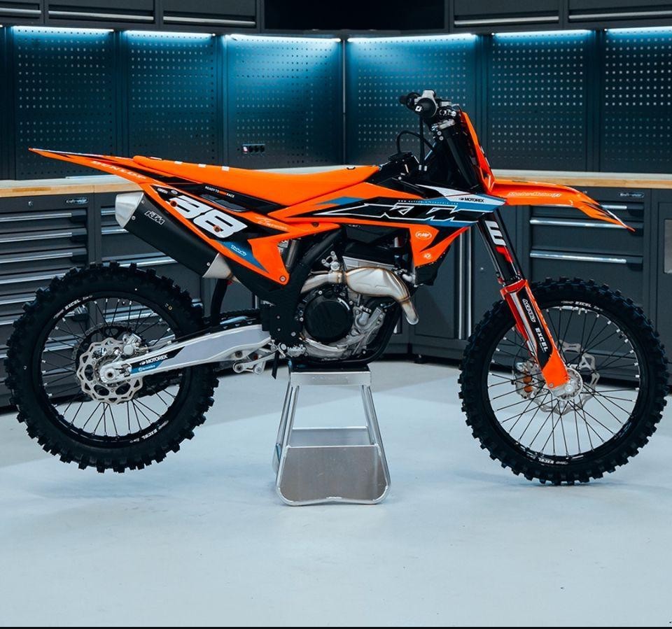 Fits KTM EXC EXC-F XC-W XCF-W 2024/25 and KTM-SX-XC-SXF-XCF-2023/24 graphic kit