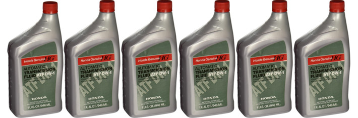 6 QTS OEM Genuine Honda Acura Automatic Transmission Fluid ATF DW-1 NEW SEALED 6 QTS OEM Genuine Honda Acura Automatic Transmission Fluid ATF DW-1 NEW SEALED