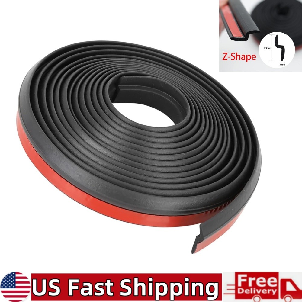 4M/13ft Z Shape Car Window Door Rubber Seal Strip Edge Trim Guards Weatherstrip