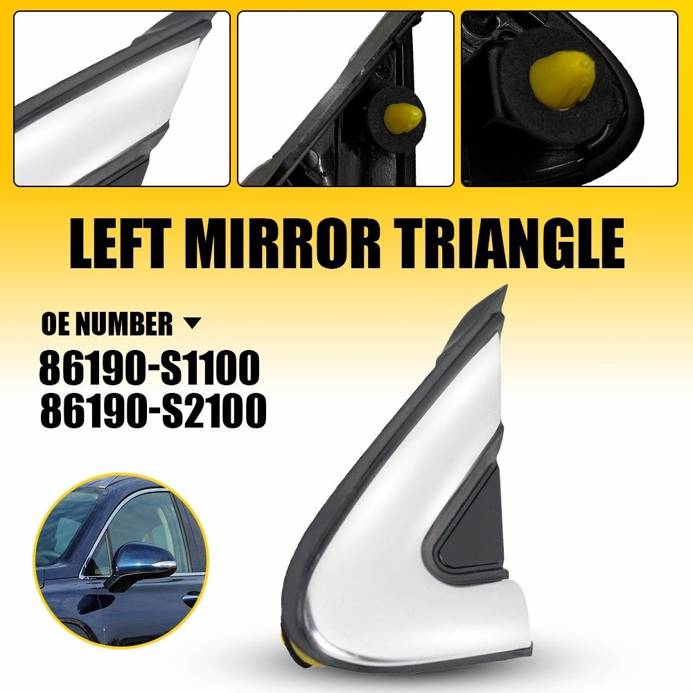 86210-S1100 For Hyundai Santa Fe 2019-2023 Driver Side LH Fender-Trim Molding