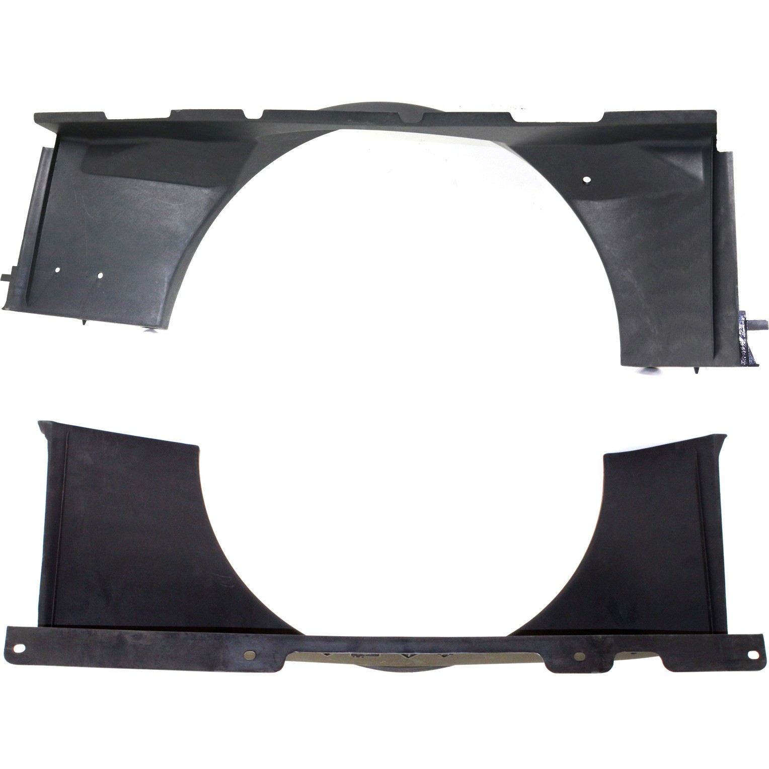 Fan Shrouds Upper Lower For 2001-2005 Silverado Sierra 2500HD 3500 6.6L Diesel