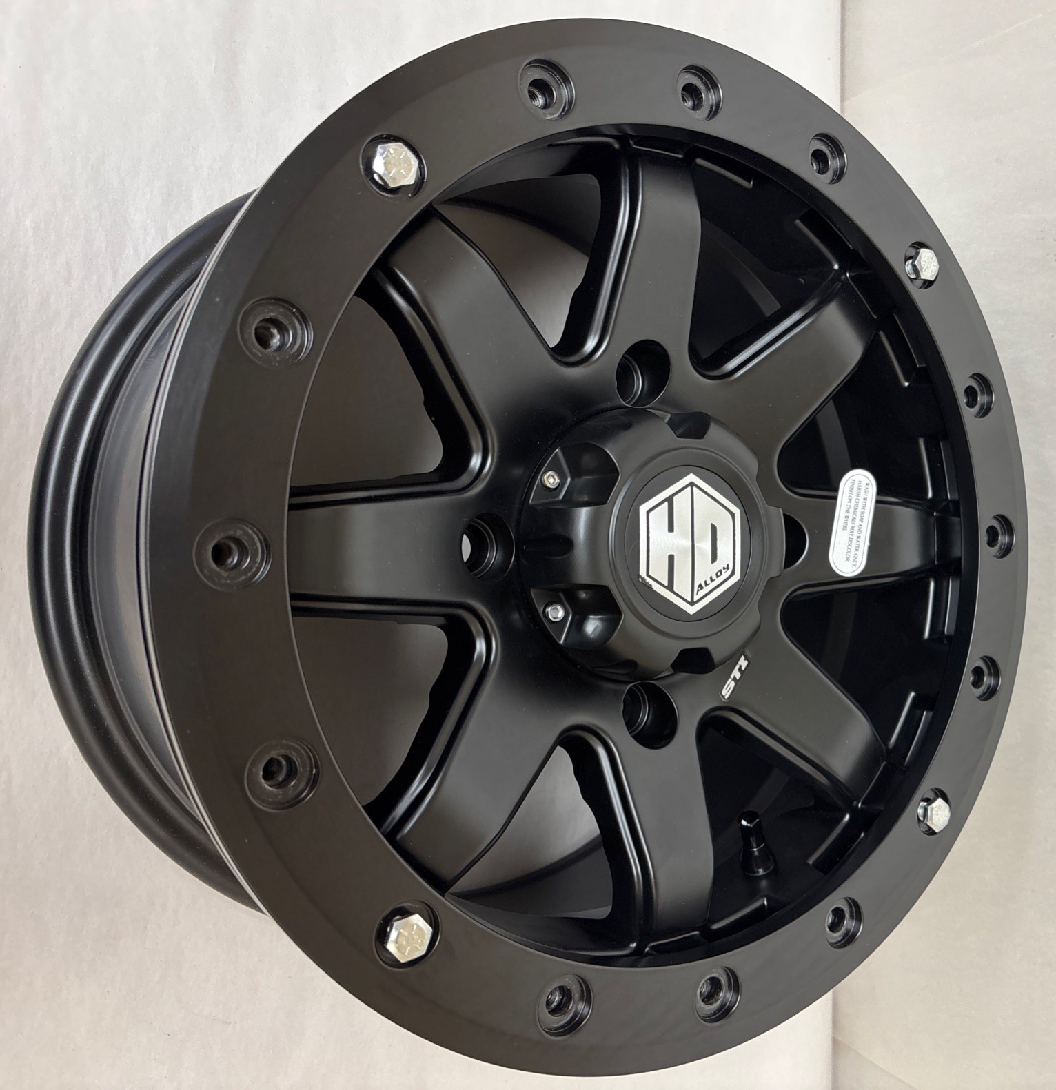 STI HD9 Alloy Can Am Complock Beadlock Wheel 14X7 4/137 5+2 +30 1) 14HB927 XL884