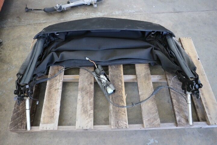 2011-2014 Ford Mustang Convertible Black Cloth Top Complete OEM