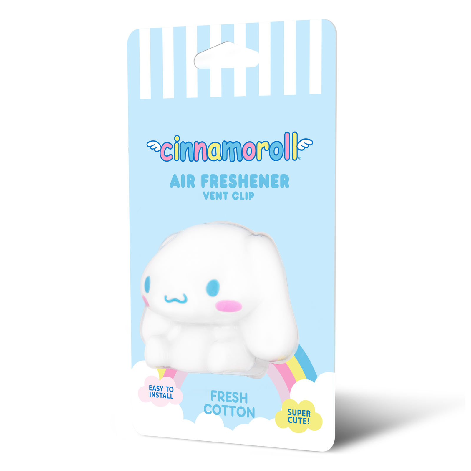 Official Sanrio Hello Kitty and Friends Air Freshener - Cinnamoroll Fresh Cotton