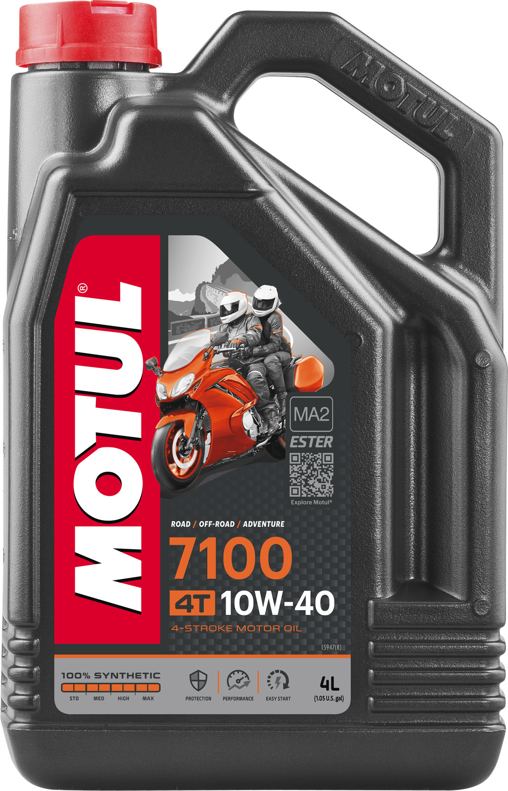 MOTUL - 7100 Synthetic Oil 10W-40 4L | 104092