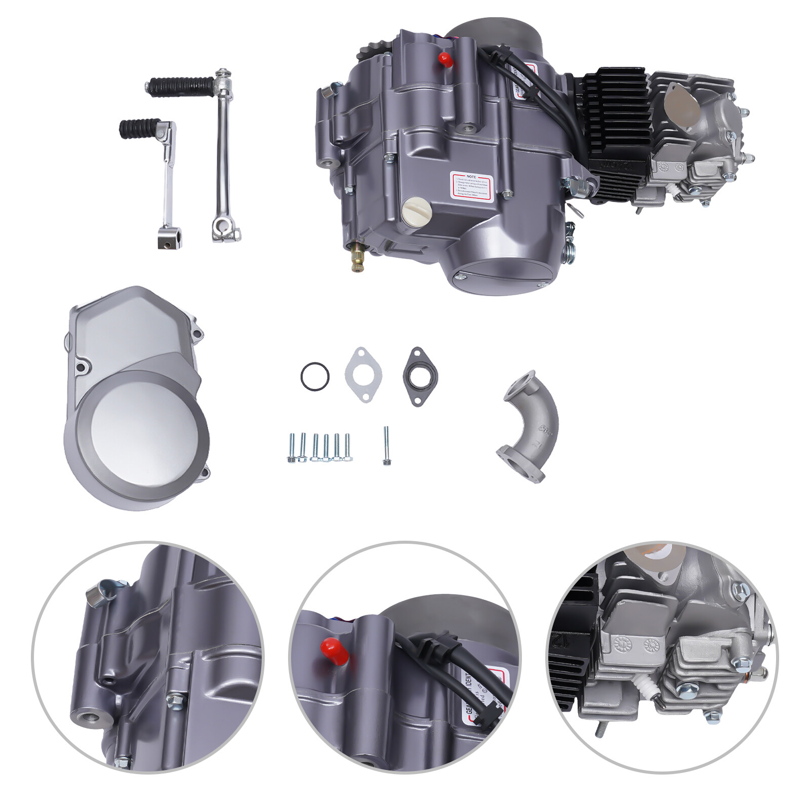 140CC 4 Stroke Engine Motor Fits for Pit Dirt Bike SSR ApolloCoolster XR50 ATC70