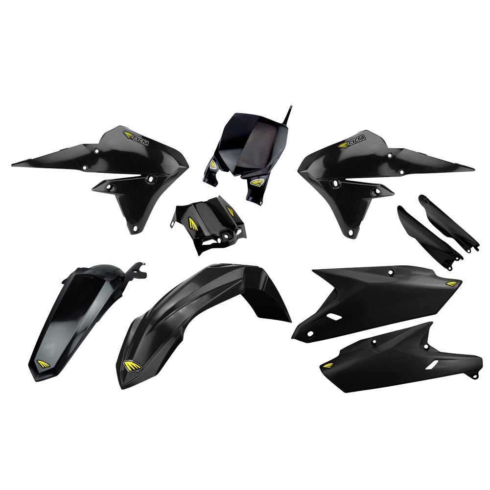 Cycra Powerflow Complete Body Kit Black for Yamaha YZ250F/ 450F 2014 - 2017 Cycra Powerflow Complete Body Kit Black for Yamaha YZ250F/ 450F 2014 - 2017