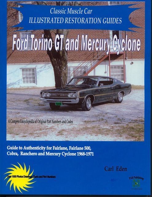 Ford Torino Gt Mercury Cyclone Fairlane Ranchero Restoration Manual Parts Book