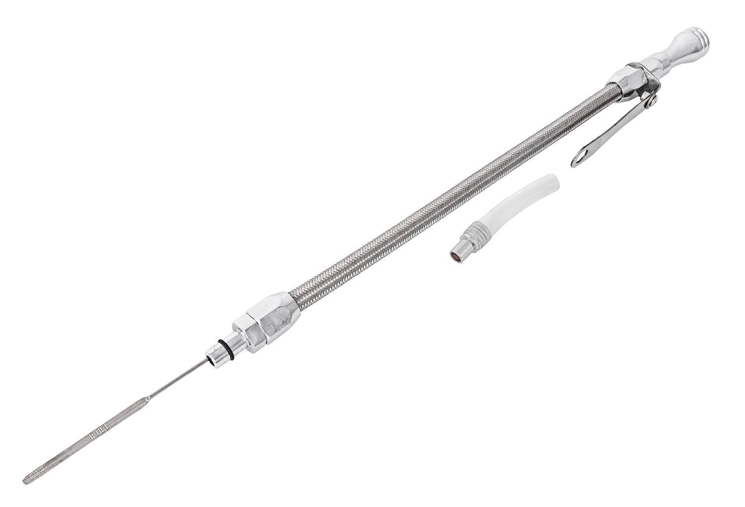 JEGS Flexible Engine Oil Dipstick for Mopar Gen III Hemi Engines [Polished]