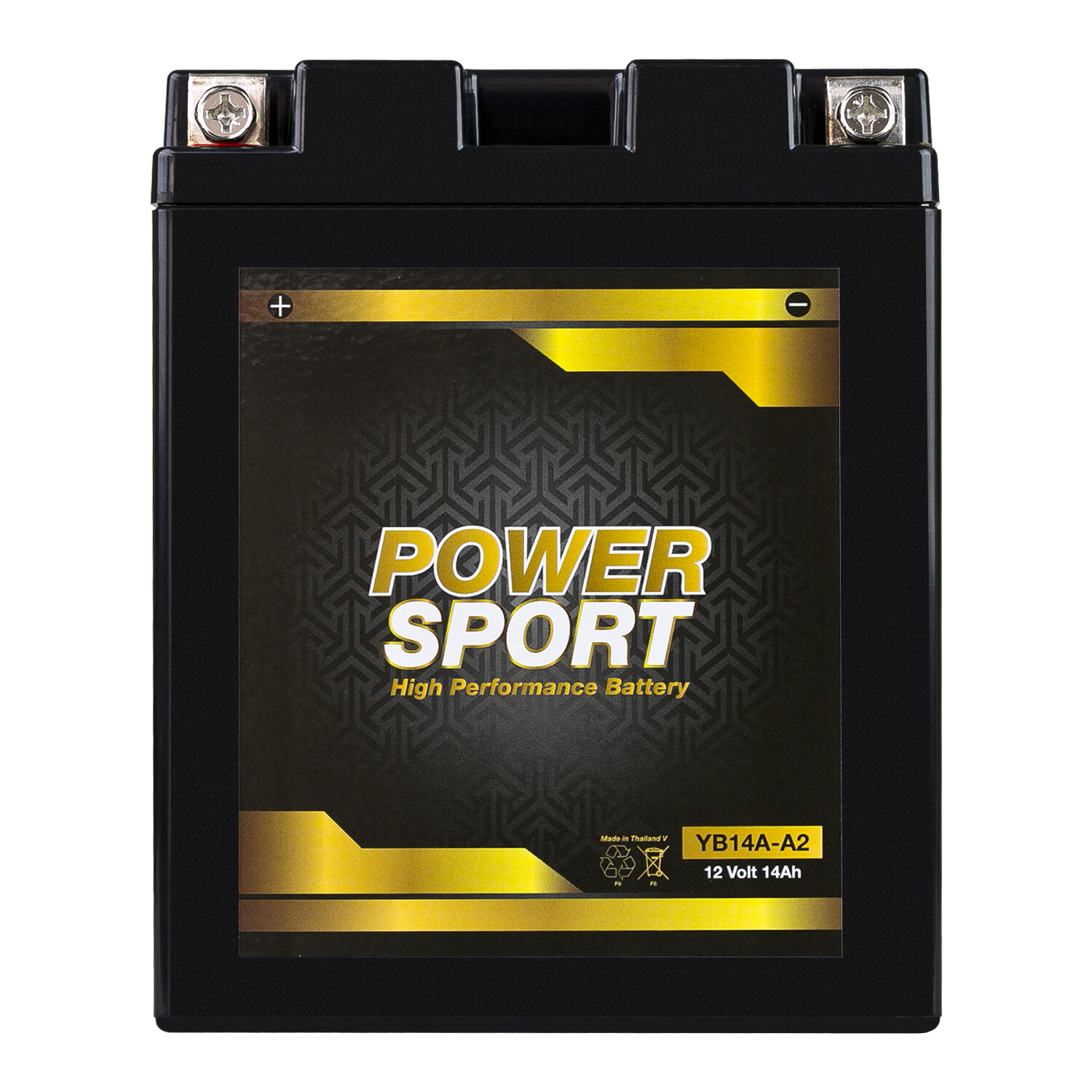 Expert Power YTX14AH-BS Motorcycle battery  250CCA SLA AGM Battery