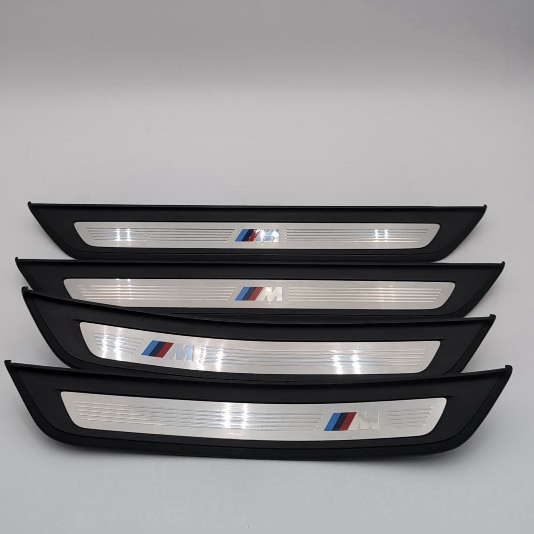 2020 - 2023 BMW 530i 540i G30 Front Rear M Sport Scuff Plate Set