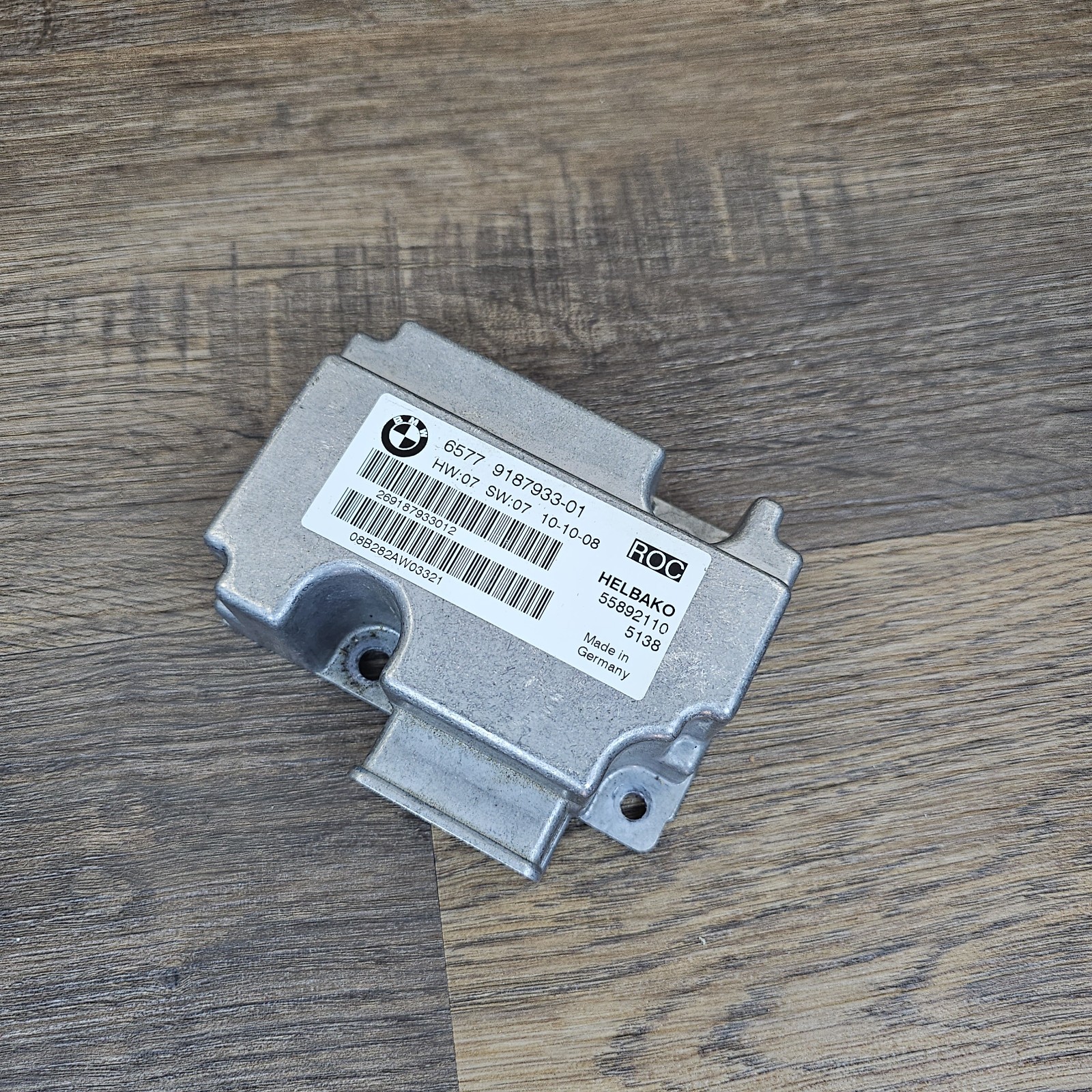 ​08-13 BMW E88 128i 135i E93 Convertible ROC Rollover Protection Module 9187933