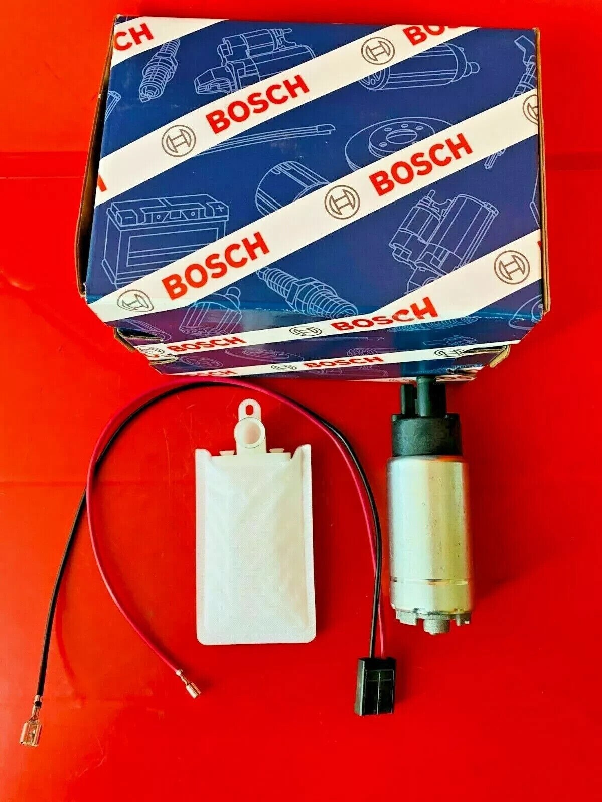 NEW GENUINE BOSCH Electric Fuel Pump and Strainer for Toyota Lexus BULK NO BOX