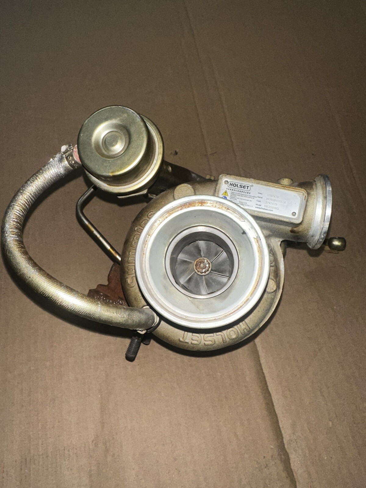 Cummins/Holset Turbocharger Foton HE200WG 3797479, 3797478 Cummins/Holset Turbocharger Foton HE200WG 3797479, 3797478