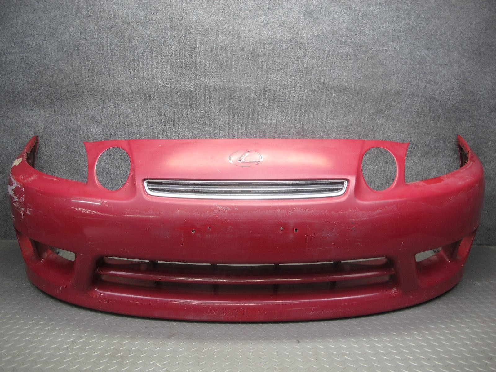 97-00 LEXUS JZZ31L SC400 SC300 FRONT BUMPER COVER RED W FOAM OEM