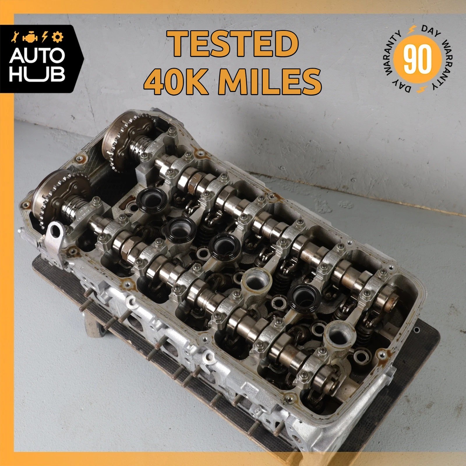 03-13 Bentley Continental GTC GT 6.0L Engine Cylinder Head Right Side OEM 40k 03-13 Bentley Continental GTC GT 6.0L Engine Cylinder Head Right Side OEM 40k